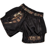 VENUM Giant Muay Thai Shorts - Black/Forest Camo