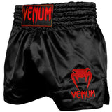 VENUM Muay Thai Shorts Classic - BLACK/RED