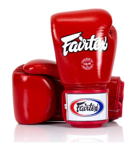 Fairtex Universal Gloves "Tight-Fit" Design - Red