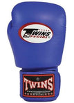 Twins Special Leather Boxing Gloves - Blue