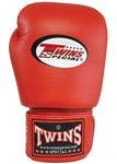 Twins Special Leather Boxing Gloves - Red